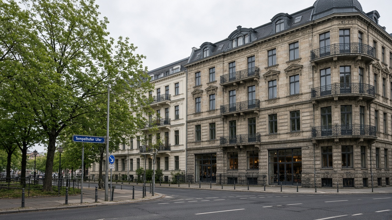 Uferansicht nahe dem Lumetron Yoga Studio